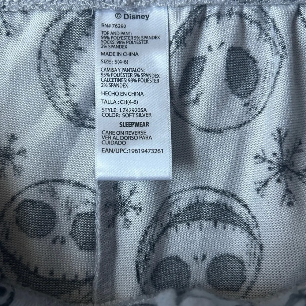 Jack Skellington pajama pants Women’s Size Small 4-6 S - Picture 3 of 6